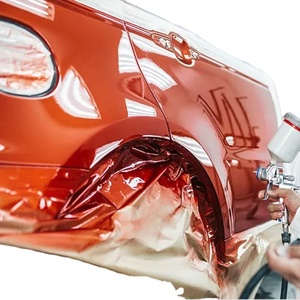 Hot Bán <span class=keywords><strong>2K</strong></span> Trong Suốt Thân Thiện Với Môi Acrylic Lớp Phủ Chất Lỏng Hiệu Quả Polyester Dựa Xe Sửa Chữa Sơn Giãn nở Phun - Product Image 6