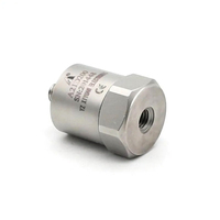 Akselerometer Getaran Uniaxial Pengukur Akselerasi Spasial Piezoelektrik dengan Output IEPE Rentang 25g Frekuensi 0.5-5kHz