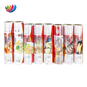 ฟิล์มพลาสติกสำหรับบรรจุภัณฑ์อาหารแช่แข็งแบบพิมพ์ลายเอง  แบบม้วน  สำหรับซีลปิดผนึกด้วยความร้อน  สำหรับบรรจุอาหารทะเล ปลา กุ้ง <span class=keywords><strong>แซลมอน</strong></span>  ถุงแช่แข็ง - Product Image 1