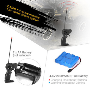 Voiture télécommandée tout-terrain 1/16 4x4 2,4 GHz pour enfants, <span class=keywords><strong>jouet</strong></span> <span class=keywords><strong>radiocommandé</strong></span>, prix usine - Product Image 5