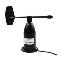 Sensor de dirección del viento ES-W300, transmisor de viento de aleación de aluminio para monitoreo de estaciones meteorológicas