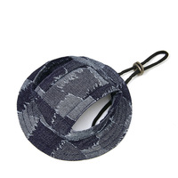Chapeau pour chien Printemps/Été Crème solaire Samoyède Corgi Oreilles exposées Chat Vente Chapeau de pêcheur mignon