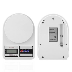 1Kg 10Kg Digital Kitchen <b>Scale</b> ABS Plastic LCD Display 0.1g Division Battery Powered Lid <b>Weight</b> Measuring Kitchen Accessories - Product Image 2