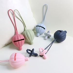 Estuche Portátil de Silicona para Chupetes de Bebé, Diseño Lindo y Novedoso, con Globo de Aire Caliente, para Bolsa de Chupetes de Bebé, Venta al por Mayor - Product Image 3