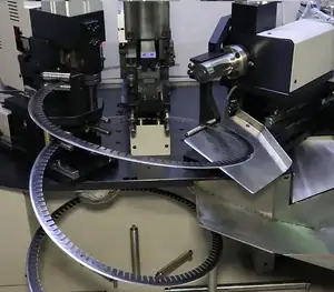 Máquina dobladora de troqueles rotativa automática para fabricación de cajas de acero corrugado