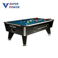 Vente en gros d'usine, prix bas, table de billard à plateau en ardoise, 6 pieds, 7 pieds, à pièces, bar commercial, 8 pieds, pour le marché sud-américain