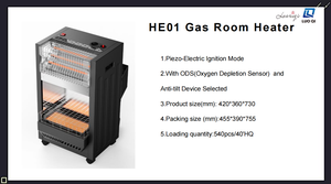 Poêle à <span class=keywords><strong>gaz</strong></span> portable d'intérieur 4.2kw à infrarouge <span class=keywords><strong>mobile</strong></span> GPL Propane à <span class=keywords><strong>chauffage</strong></span> rapide Tube à quartz 2 en 1 <span class=keywords><strong>Chauffage</strong></span> d'appoint électrique et au <span class=keywords><strong>gaz</strong></span> - Product Image 5