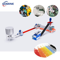 Máquina para Reciclaje de Plástico, Granuladora de Pellets de PP, PE, PVC, ABS y Nylon, Precio Competitivo