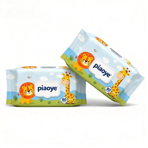 OEM 柔软无纺布湿巾 80 片 15x20cm 芦荟环保湿巾 - Product Image 6