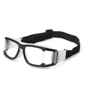 Lunettes de basketball à monture intégrale, verres en polycarbonate, anti-buée, protection sportive pour hommes - Product Image 4