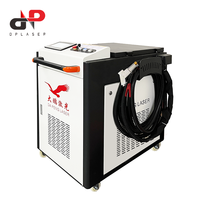 Mesin Pembersih Laser Serat CW Portabel Hanwei Head 1000W 1500W 2000W