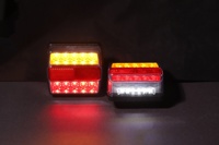 OEM personnalisé megnétique carré led camion feux arrière camion remorque feux arrière led étanche