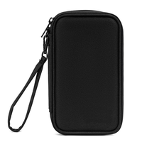Porte-cartes portable, organiseur de documents de voyage, portefeuille de voyage, porte-passeport