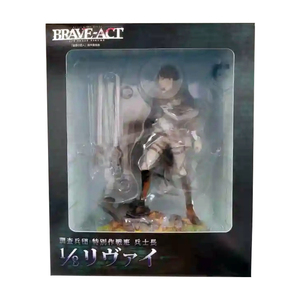 20CM di attacco al titano 1/8 Levi Rivaille Ackerman <span class=keywords><strong>Action</strong></span> PVC da collezione giocattoli per bambini bambola figura Anime - Product Image 2
