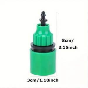 Connecteur de tuyau d'arrosage à connexion rapide Xiu Ning 8/11 mm, raccord universel pour tuyau d'irrigation de jardin, installation facile, adaptateur de tuyau en vrac - Product Image 2