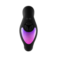 Aphrodisia Télécommande Triple Teaser en Silicone Rechargeable Étanche IPX7 Silencieux 10 Fonctions Stimulation Personnelle pour Adultes