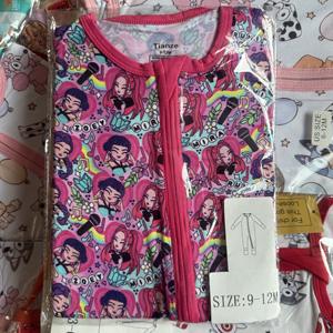 Piyama Bayi Baru Lahir Desain Baru Bahan Bambu dengan Ritsleting Dua Arah, Lembut, dan Nyaman - Product Image 1