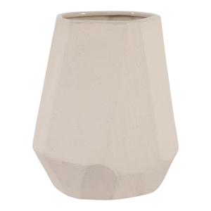 Vaso in Ceramica Angolare Contemporaneo dal Design Minimalista per Soggiorno, Camera da Letto e Ufficio - Product Image 1
