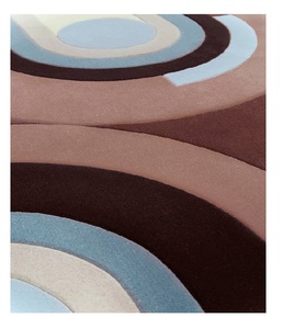 Tapis de luxe fait main en laine de Nouvelle-Zélande, tufté à la main, design exclusif pour chambre, salon, hall d'hôtel et bureau de direction - Product Image 1