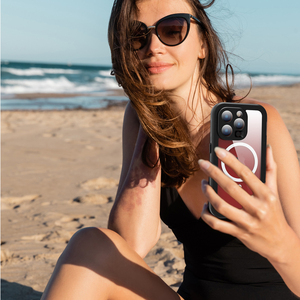 Funda Protectora para Apple iPhone 15 Pro Max 14 Plus, Resistente a Golpes, Redpepper, Transparente con Puntos, Magnética, Impermeable - Product Image 5
