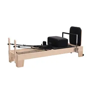 Factory Sale Machine Home Commercial Bed Maple Wood Pilates Studio Reformer