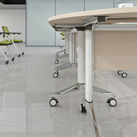 Pied de bureau pliant avec table pliante Table d'appoint, espace supplémentaire pour les accessoires