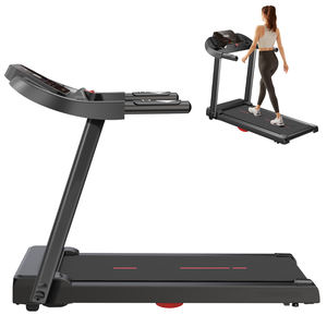 Équipement <span class=keywords><strong>de</strong></span> fitness à domicile, <span class=keywords><strong>tapis</strong></span> <span class=keywords><strong>de</strong></span> course électrique inclinable rose avec écran LCD, pliable et portable - Product Image 3
