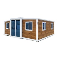 Casa Expandible de Dos Alas de 20 y 40 Pies, Personalizable en Color, Apariencia y Tamaño, Casa de 20 Pies con Cocina y Dormitorio