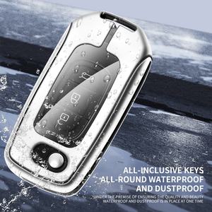 Étui à clés intelligent en cuir TPU en alliage de Zinc pour <span class=keywords><strong>Renault</strong></span> Kadjar <span class=keywords><strong>Captur</strong></span> symbole Koleos Megane 2019 2020 <span class=keywords><strong>2021</strong></span> <span class=keywords><strong>accessoires</strong></span> de couverture - Product Image 3