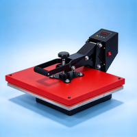 Presse à chaud manuelle Meichao 40 x 60 cm, machine d'impression par transfert thermique à plat pour sublimation sur t-shirts, tapis de souris, sacs
