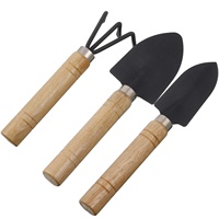 3 pcs Pelle à main Râteau Spade Garden Tool Sets Tranrich Plantation Gardening Garden Tool Kits