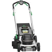 Tondeuse à gazon sans fil Lithium-Ion 40V/58V, auto-nettoyante, modèle 5246 Pro avec lame métallique et système de ramassage, autonomie de 60 à 90 minutes