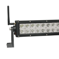 Sistema de luces LED para camión, barra de luz de 50 pulgadas, resistente al agua, 288W, de alta intensidad, con controlador, barra automática