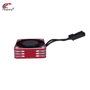 Tốc Độ Cao RC Fan 30Mm 5V ~ 8.4V 2 ~ 3.36W DC Động Cơ Không Chổi Than Đỏ-Đen Nhôm Fan 30x30x10Mm - Product Image 2