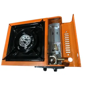 两种气体源液化石油气/丁烷单燃烧器便携式野营炉炉灶 - Product Image 3