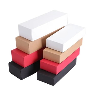 Caja de Regalo de Lujo con Logotipo Impreso, Caja de Papel Kraft Reciclado - Product Image 1