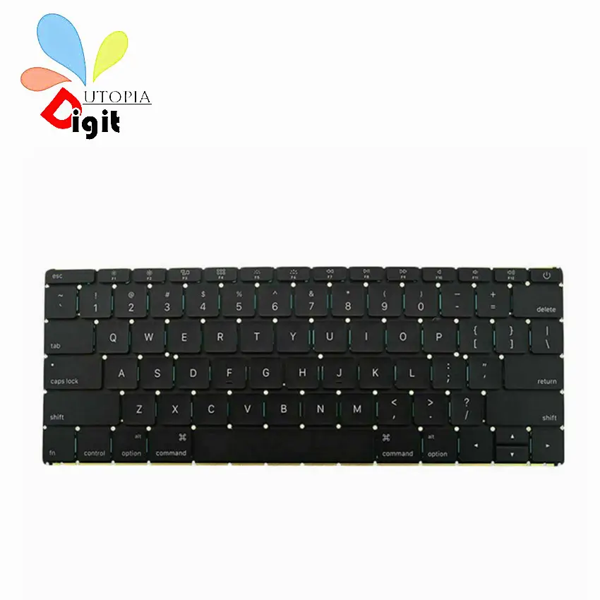 Original NEW A1534 Keyboard Arabic 2016 Years for MacBook Retina 12" A1534 Arabic AR Keyboard MLHA2 MLHC2 EMC2991