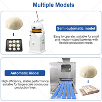 Diviseuse et arrondisseuse de pâte à pizza, ciabatta et burger OCEAN 150g, machine à couper les boules de pâte à pizza rondes pour boulangerie