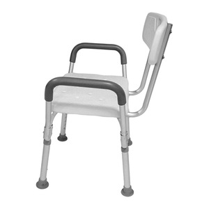 Yikang <b>Shower</b> <b>Chair</b> Aluminum Alloy Non Slip Bath Seat With Backrest And Armrests For Elderly Bathroom Safety Equipment - Product Image 2