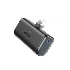 <span class=keywords><strong>Anker</strong></span> Nano Power Bank con conector plegable integrado de 5000mAh Cargador portátil 22,5 W - Product Image 1