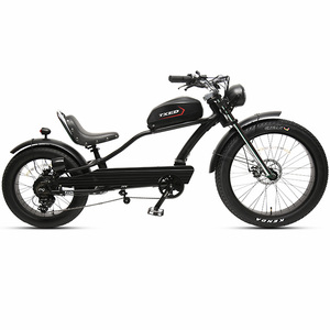 Bicicleta Eléctrica Chopper con Llantas Gruesas, Bicicleta Eléctrica Cruiser de 26 Pulgadas - Product Image 2