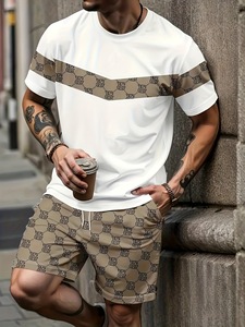 Fabbriche di <span class=keywords><strong>Abbigliamento</strong></span> Cinesi Specializzate in T-shirt da Uomo di Alta Qualità in Cotone Stampato OEM 100% Cotone Collo Tondo Manica Corta - Product Image 1