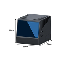 Capteur LiDAR LightIC FR60 4D FMCW, détection 60m, 110 ° x60 °   Capteur de positionnement solide FOV 0,7 cm de précision pour la navigation des robots AGV et AMR
