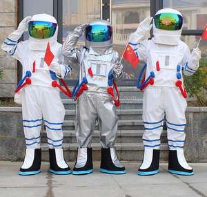 <span class=keywords><strong>Disfraz</strong></span> de <span class=keywords><strong>Astronauta</strong></span> al por Mayor para Niños Traje de Piloto Espacial con Casco Cosplay para Niños y Niñas - Product Image 4