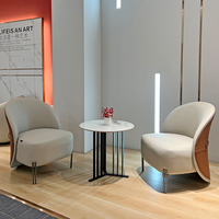 Table basse YZ moderne et durable avec structure en acier noir et plateau en pierre, mobilier de salon pour restaurants et usage domestique