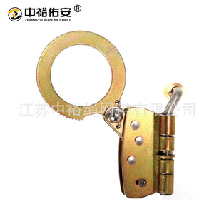 อุปกรณ์ป้องกันการตกจากที่สูง Zhongyu Youan ทำจากเหล็กอัลลอยด์ 18Kn พร้อมห่วงรูปตัว D สำหรับป้องกันความปลอดภัยในที่สูง - Product Image 3