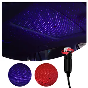 Hot Selling Car Celling Light Stern projektor USB Tragbares romantisches Umgebungs licht für Auto und Familie