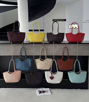 Nouveau Sac à Main Tissé de Luxe pour Femme, Style Designer, Élégant, Collection Été 2026, Sac Bandoulière pour le Shopping et les Voyages