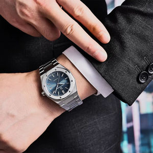 นาฬิกาข้อมือผู้ชาย PAGANI DESIGN รุ่น PD-1673 ระบบออโตเมติก ขนาด 41 มม. กระจกแซฟไฟร์ ตัวเรือนสแตนเลสสตีล กันน้ำ 10 บาร์ เรืองแสง C3 หรูหรา สปอร์ต - Product Image 4