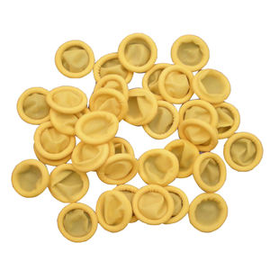 Прямая Продажа с фабрики, оптовая продажа, толстые безпудровые кроватки, 100% чистые натуральные латексные защитные перчатки для производства электроники - Product Image 3